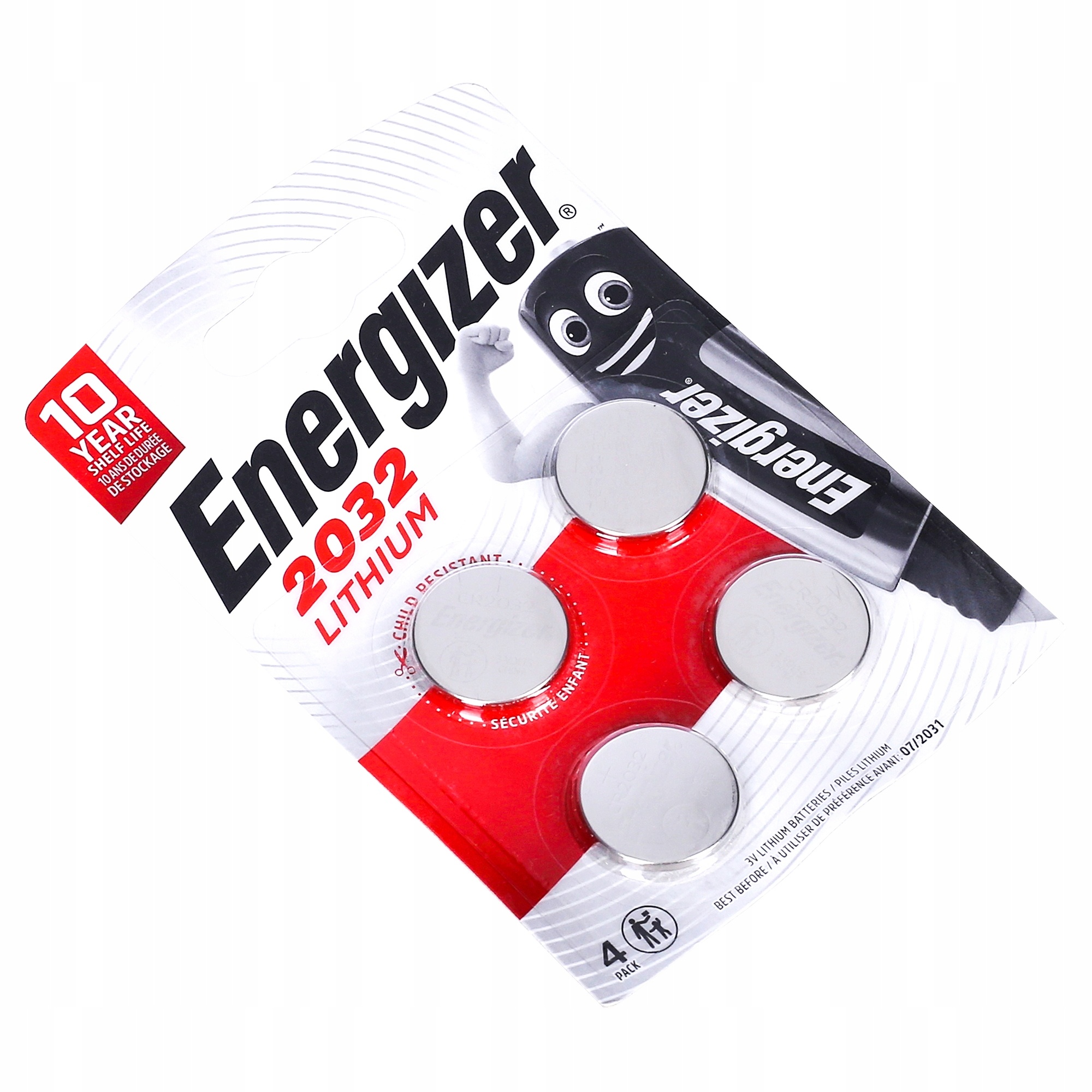 ENERGIZER Blister de 1 pile lithium CR1620 7638900411546